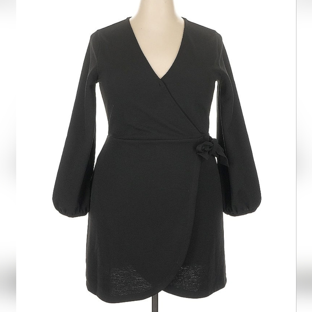 Madewell Texture & Thread Wrap Dress